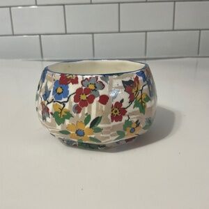 VTG James Kent Ltd Fenton Floral Open Sugar Dish